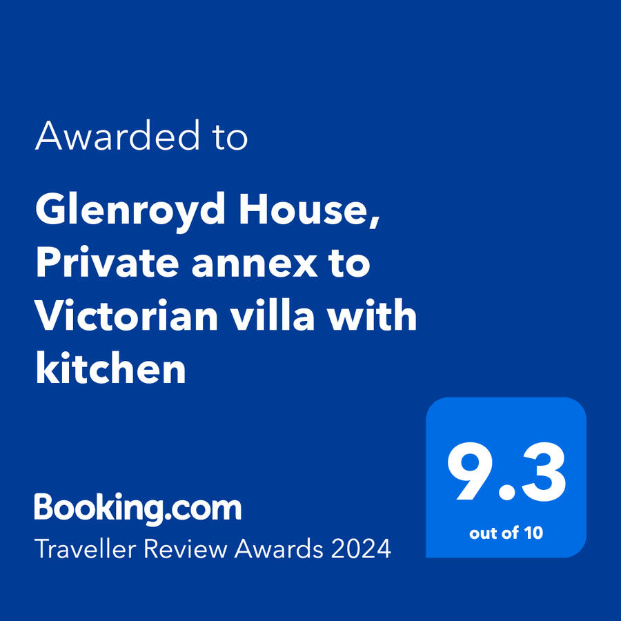 booking.com award for Glenroyd annex in Todmorden